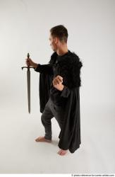 Claudio BLACK WATCH STANDIG POSE WITH SWORD